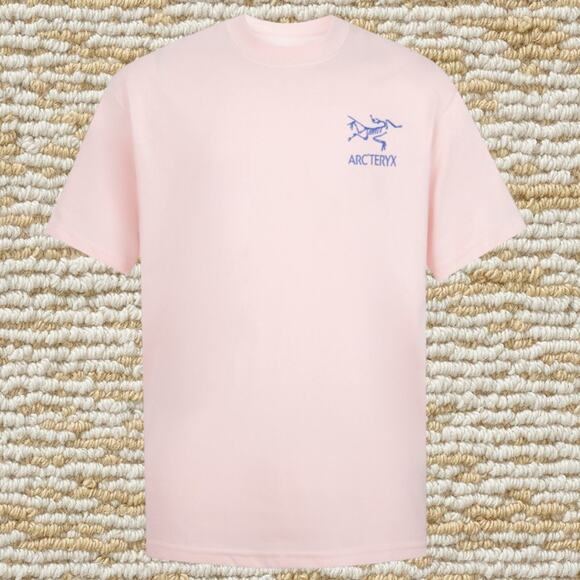 ARCTERYX SYSTEM Men's Pink Short Sleeve - Picture 2 of 4